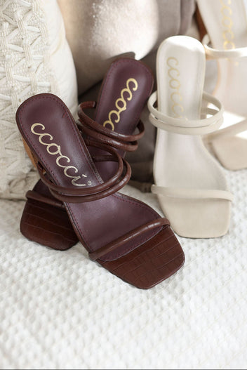 Heather Strappy Heels