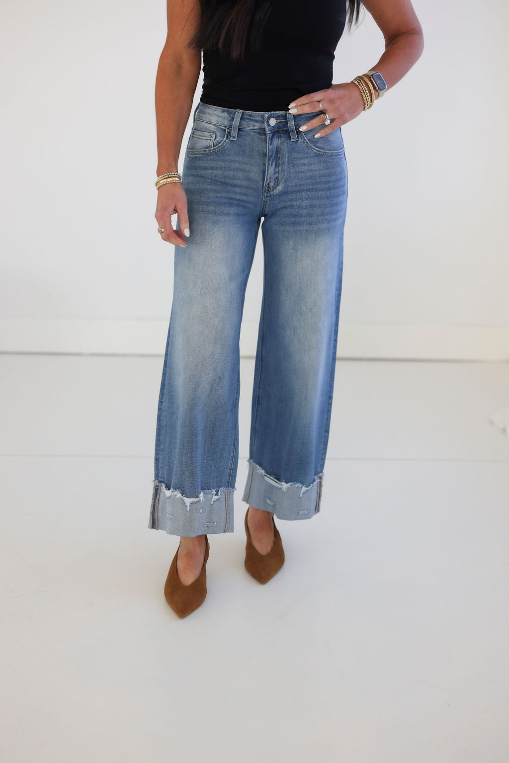 image of Daily Lovervet Cuffed Jean