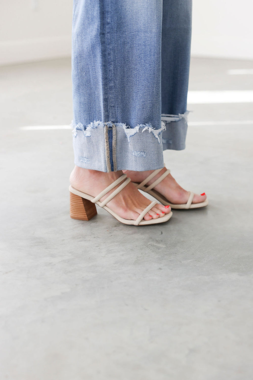 Heather Strappy Heels