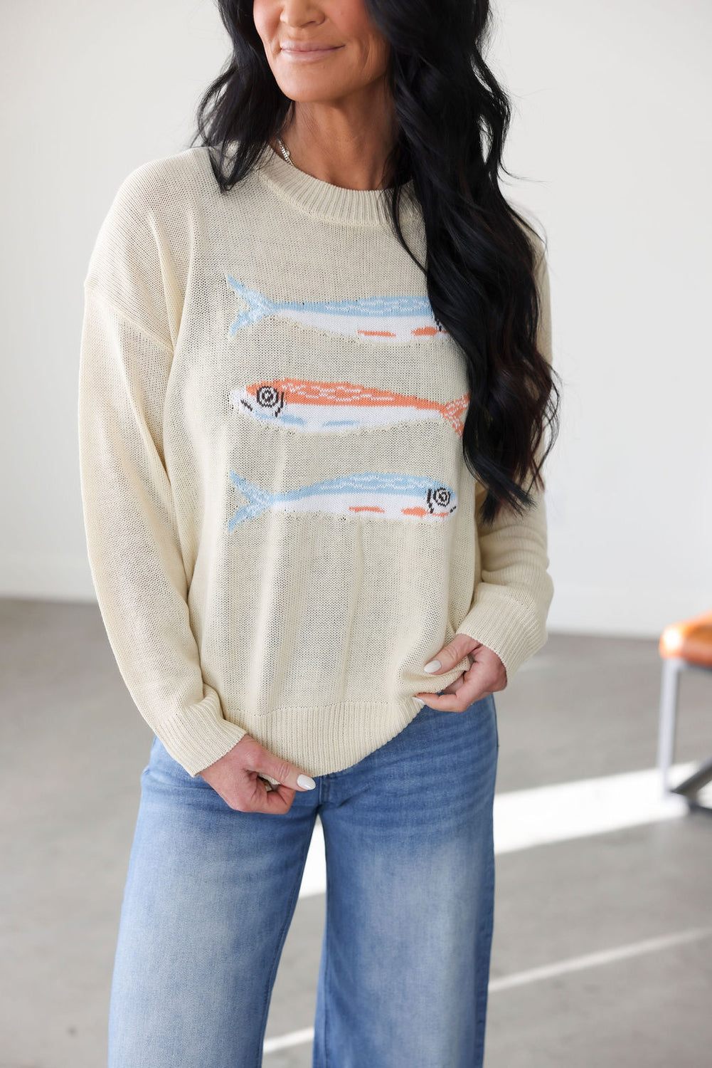 Sardines Knit Sweater