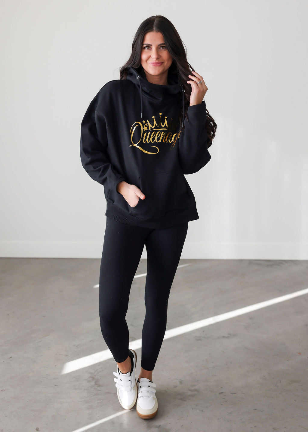 Queenager Graphic Hoodie