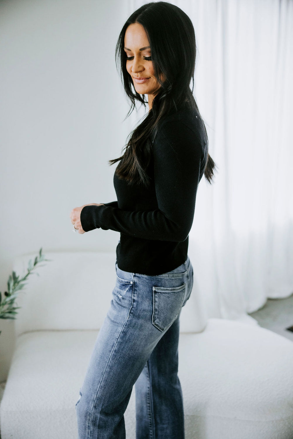 Finley Scallop Knit Top