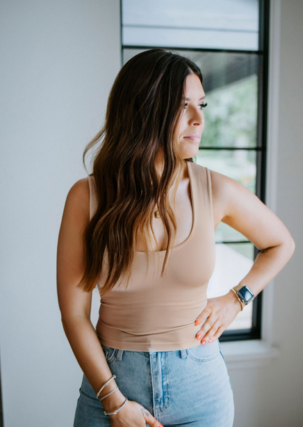 Rome U-Neck Tank product view