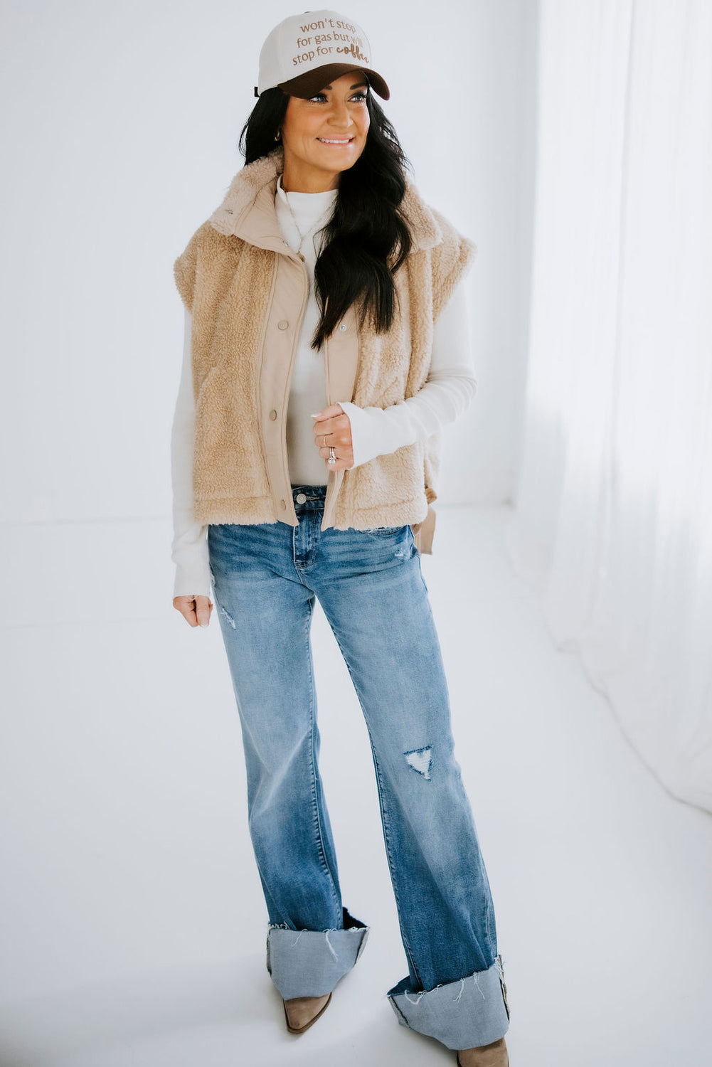 Cailee Sherpa Vest