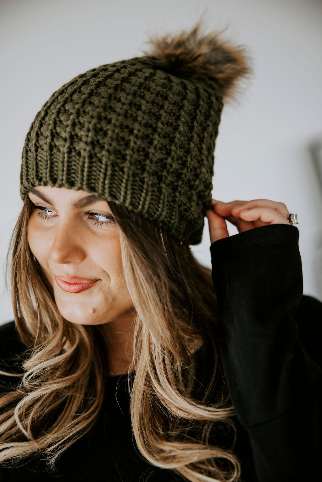 image of Playful Pom Beanie