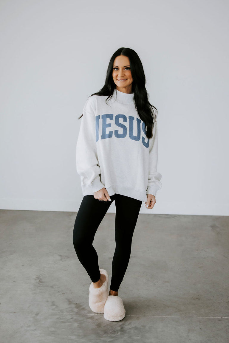 Jesus Reversible Graphic Crew