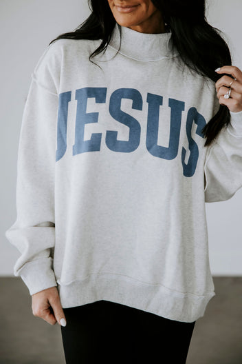 Jesus Reversible Graphic Crew