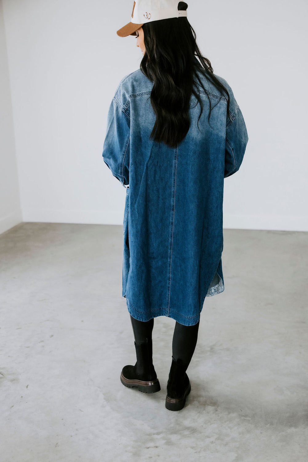 Kaidon Long Denim Coat