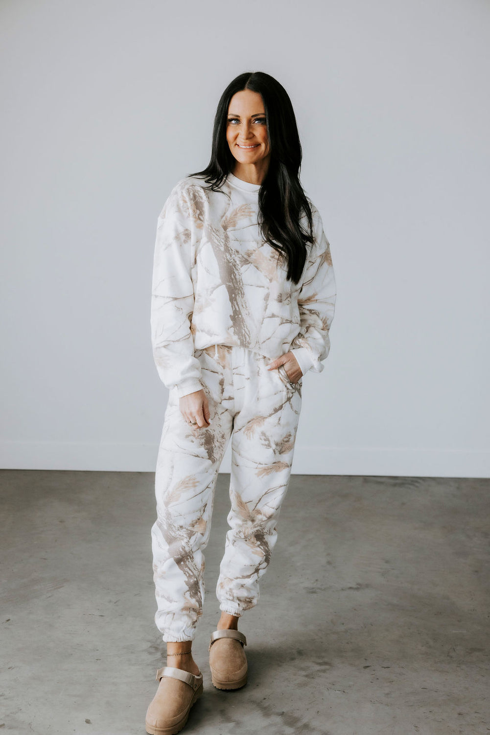 Sand Dune Camo Crew by Lily & Lottie