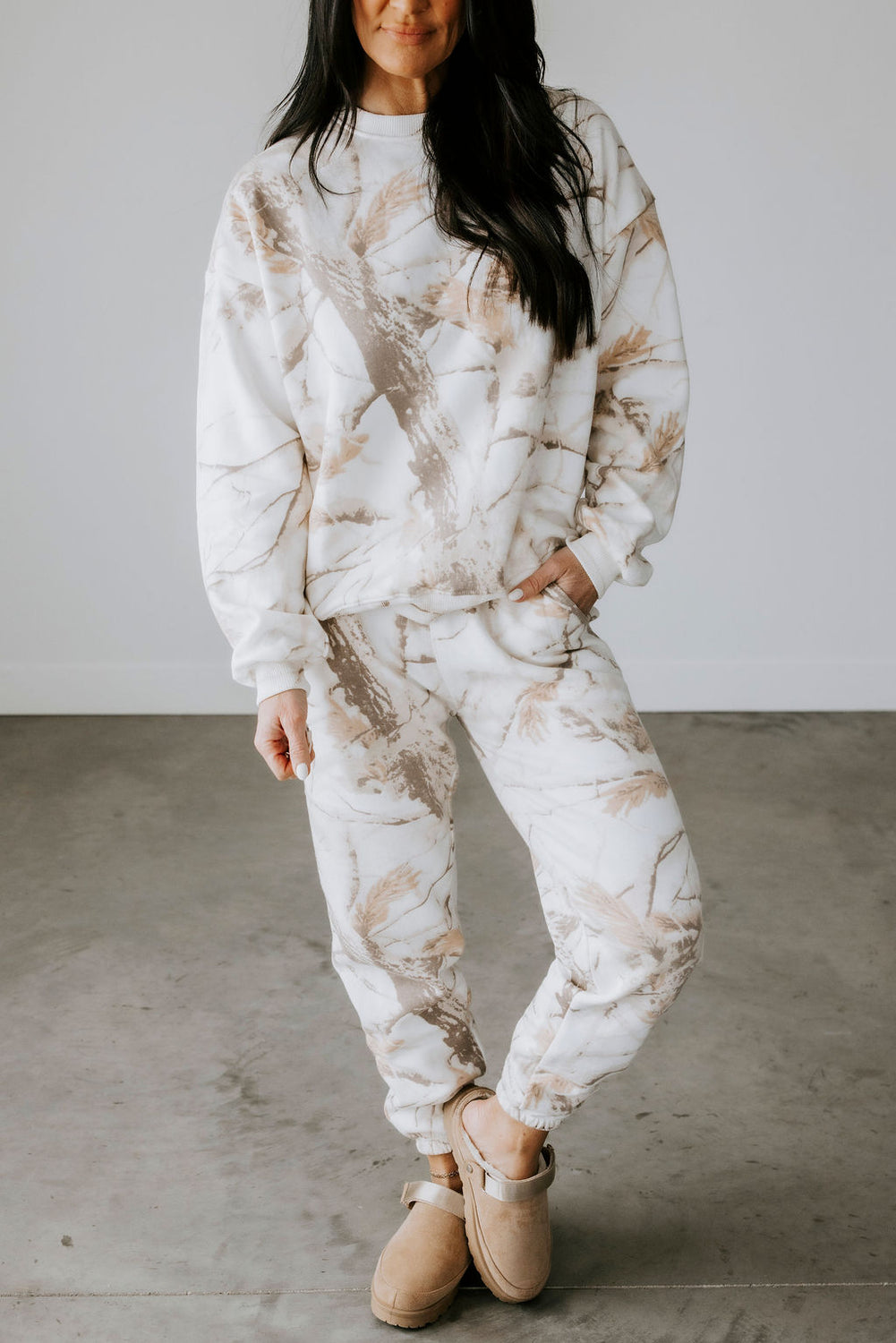 Sand Dune Camo Crew by Lily & Lottie