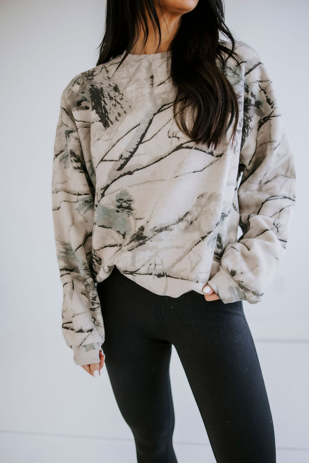 Mist Dune Camo Crew by Lily & Lottie