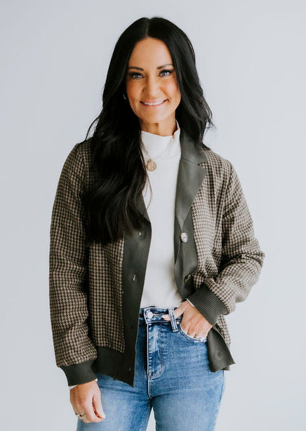 Walter Tweed Cardigan product view