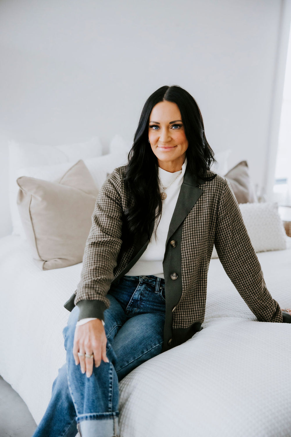 Walter Tweed Cardigan