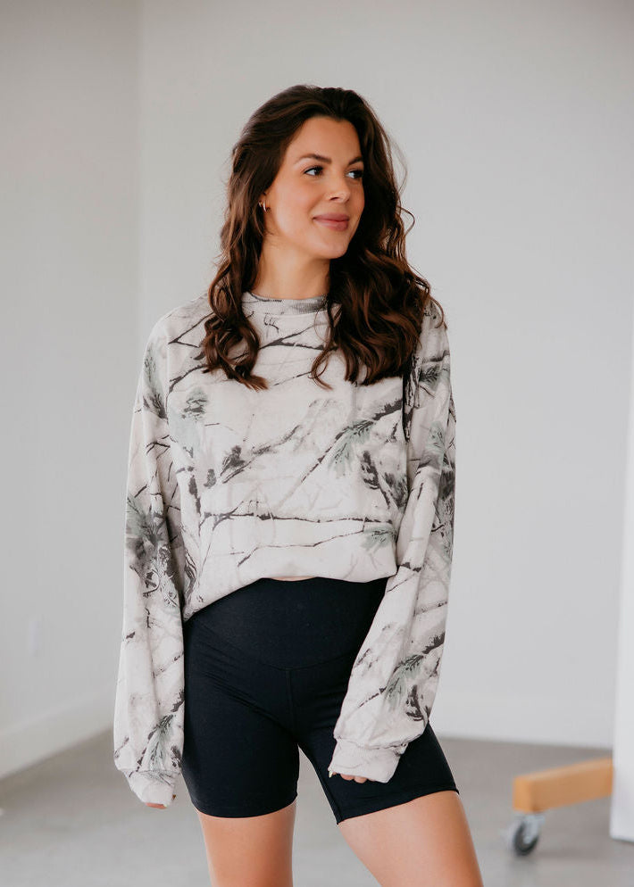 Mist Dune Camo Crew by Lily & Lottie