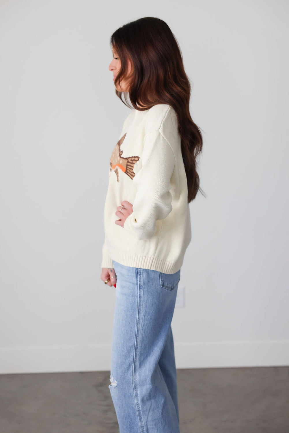 Fish Knit Sweater