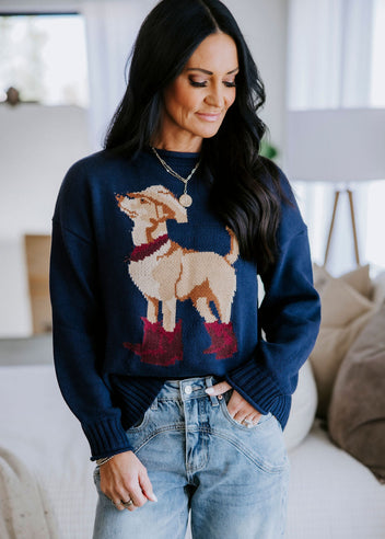 Tex Western Dog Sweater