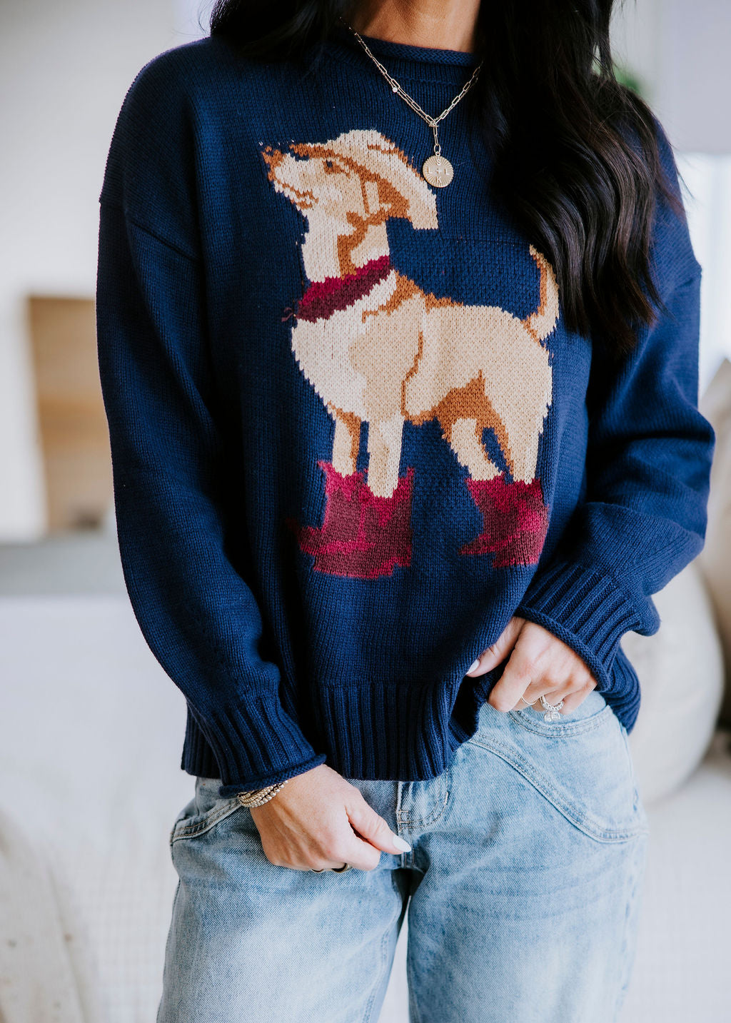 image of Tex Western Dog Sweater