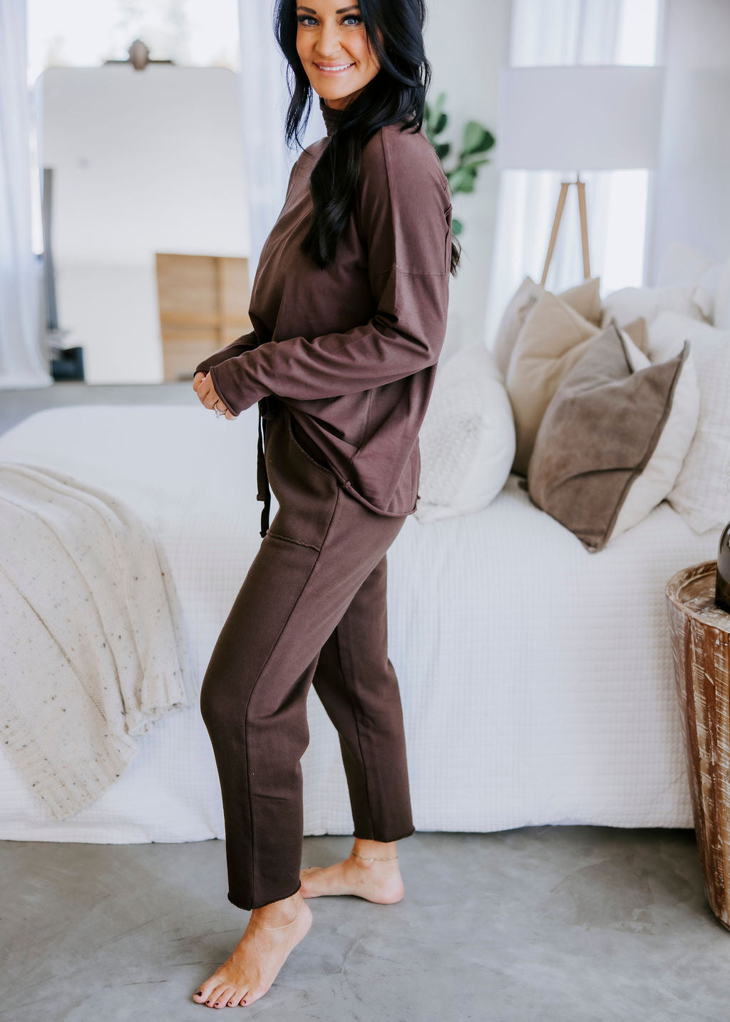 Davey Slouchy Turtleneck Top