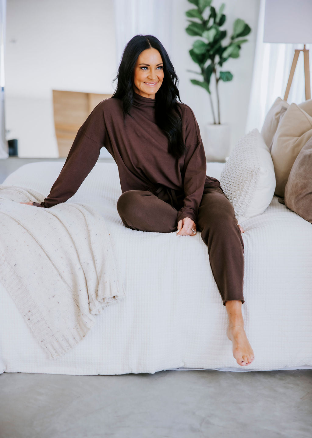 Davey Slouchy Turtleneck Top