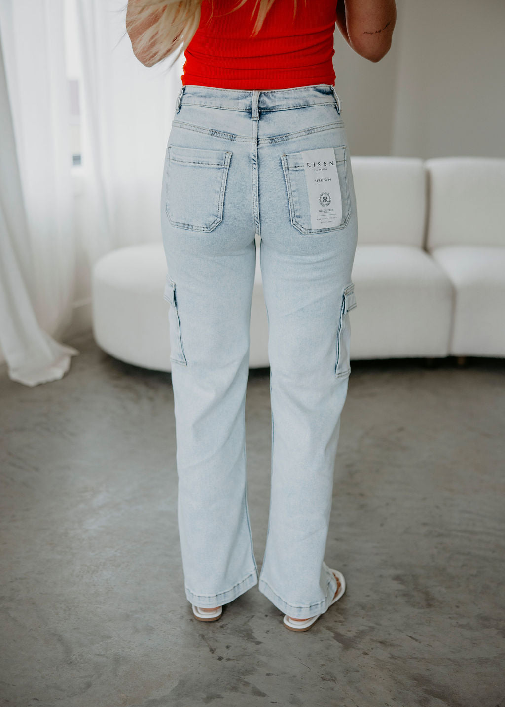 Marrin Denim Cargo Pants