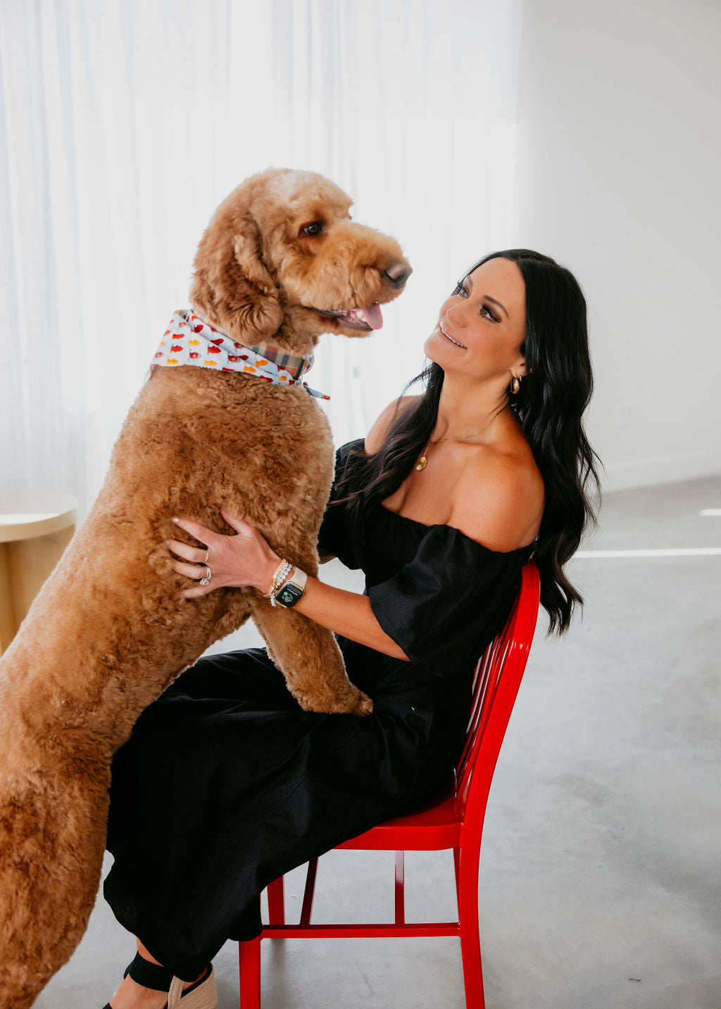 Serah A-Line Midi Dress