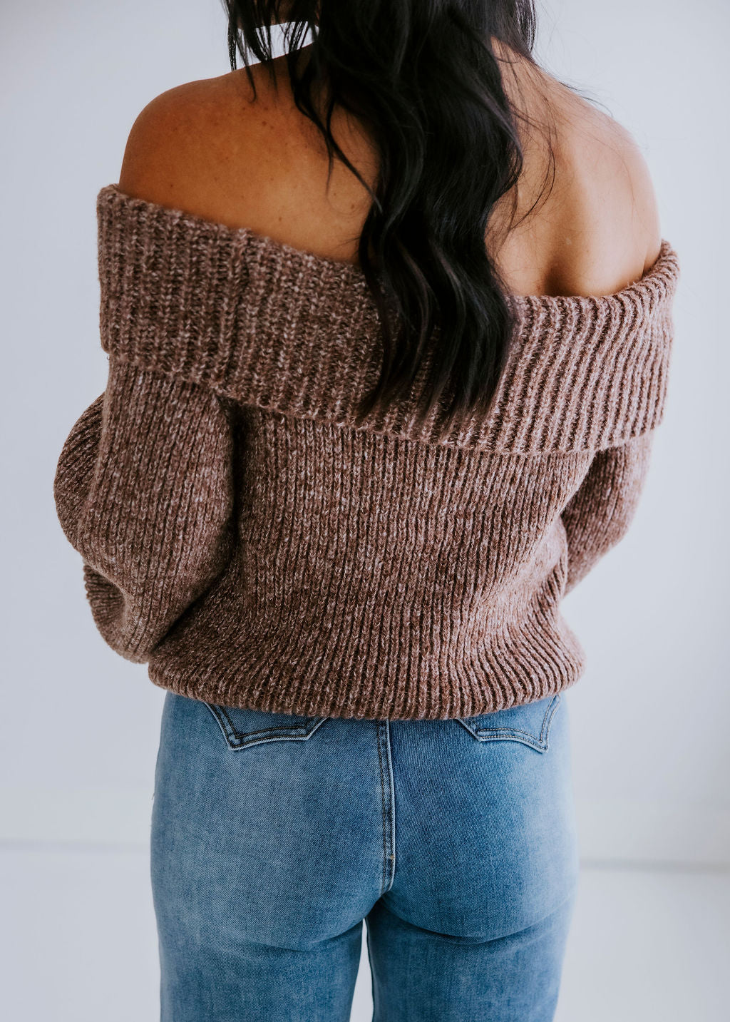 Brooklyne Off Shoulder Sweater