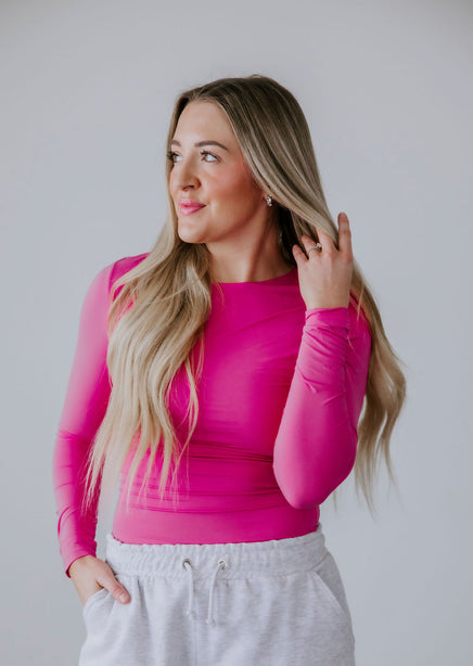 Kara Seamless Crew by Lily & Lottie product view