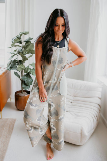 Cara Camo Thermal Jumpsuit