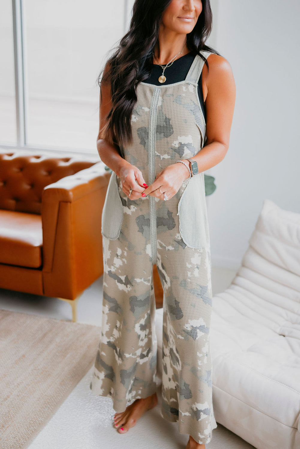 Cara Camo Thermal Jumpsuit