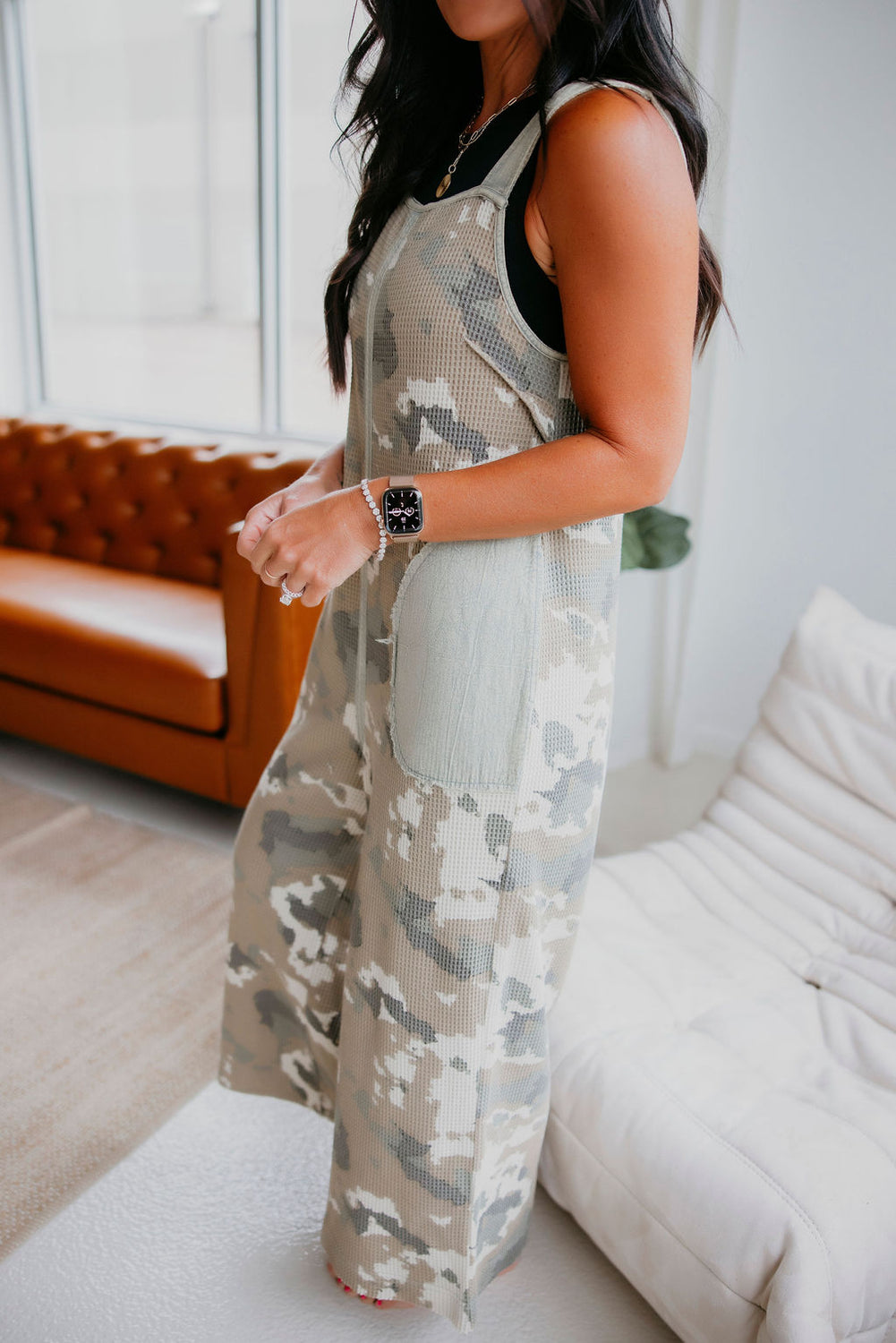Cara Camo Thermal Jumpsuit