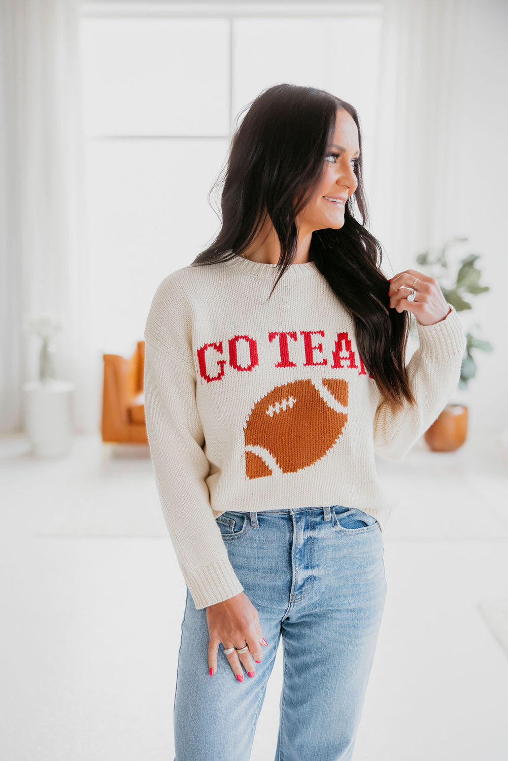 Go Team Knit Sweater