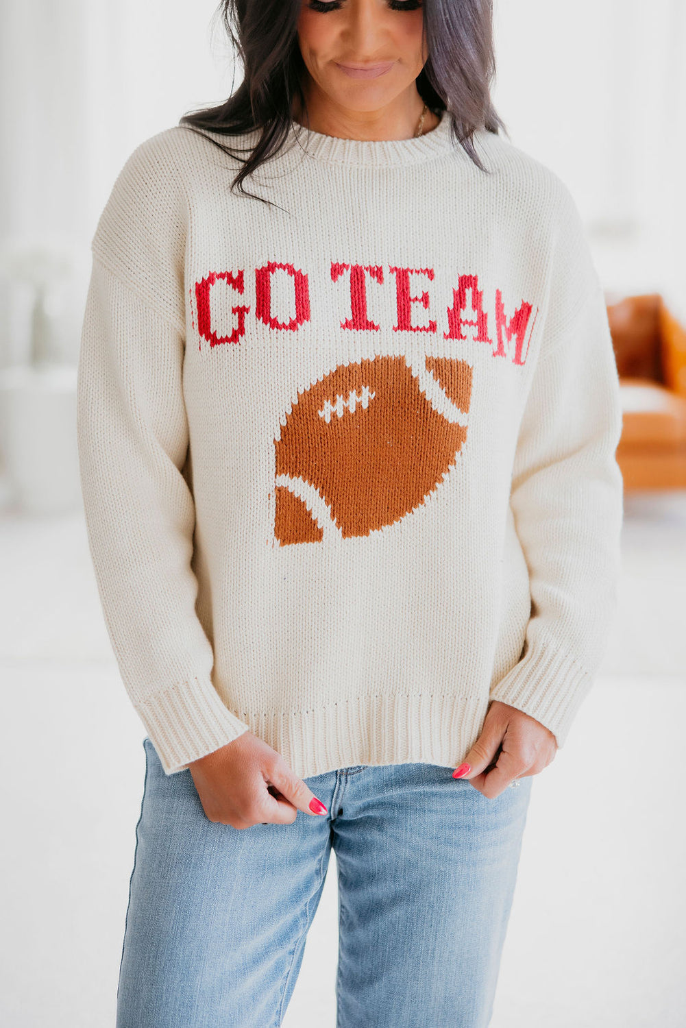 Go Team Knit Sweater