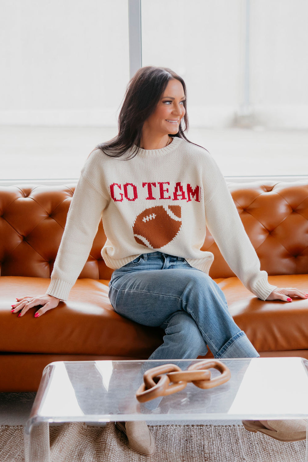 Go Team Knit Sweater