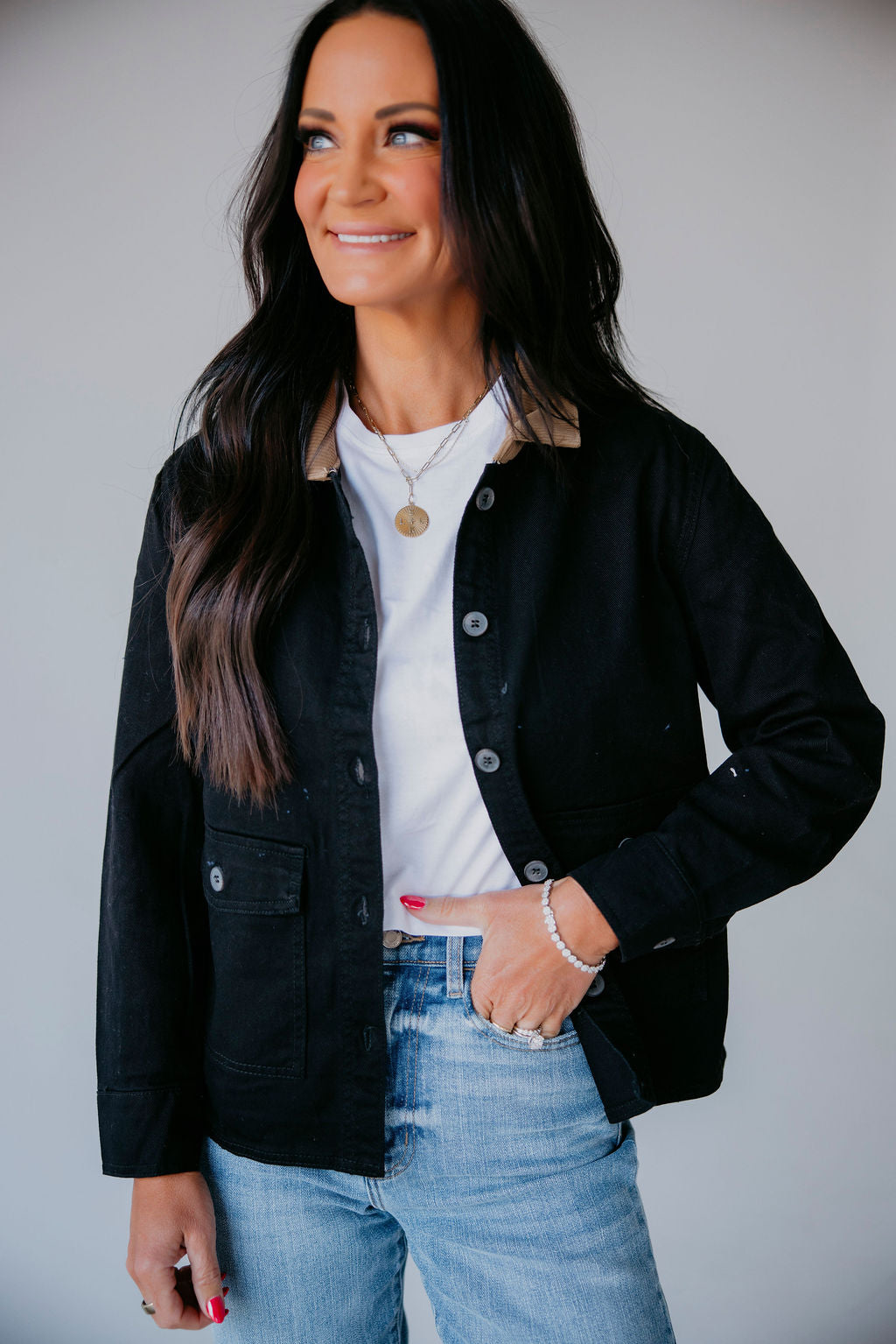 image of Arielle Corduroy Work Jacket