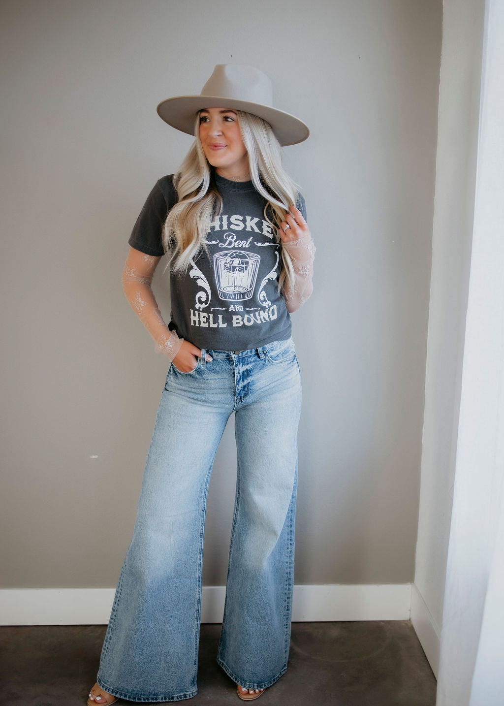 Shey Petra Wide Leg Jean