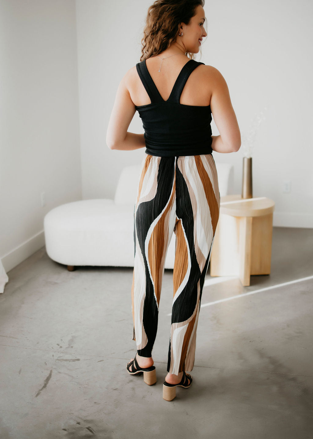 Alexa Pleated Wide Leg Pants