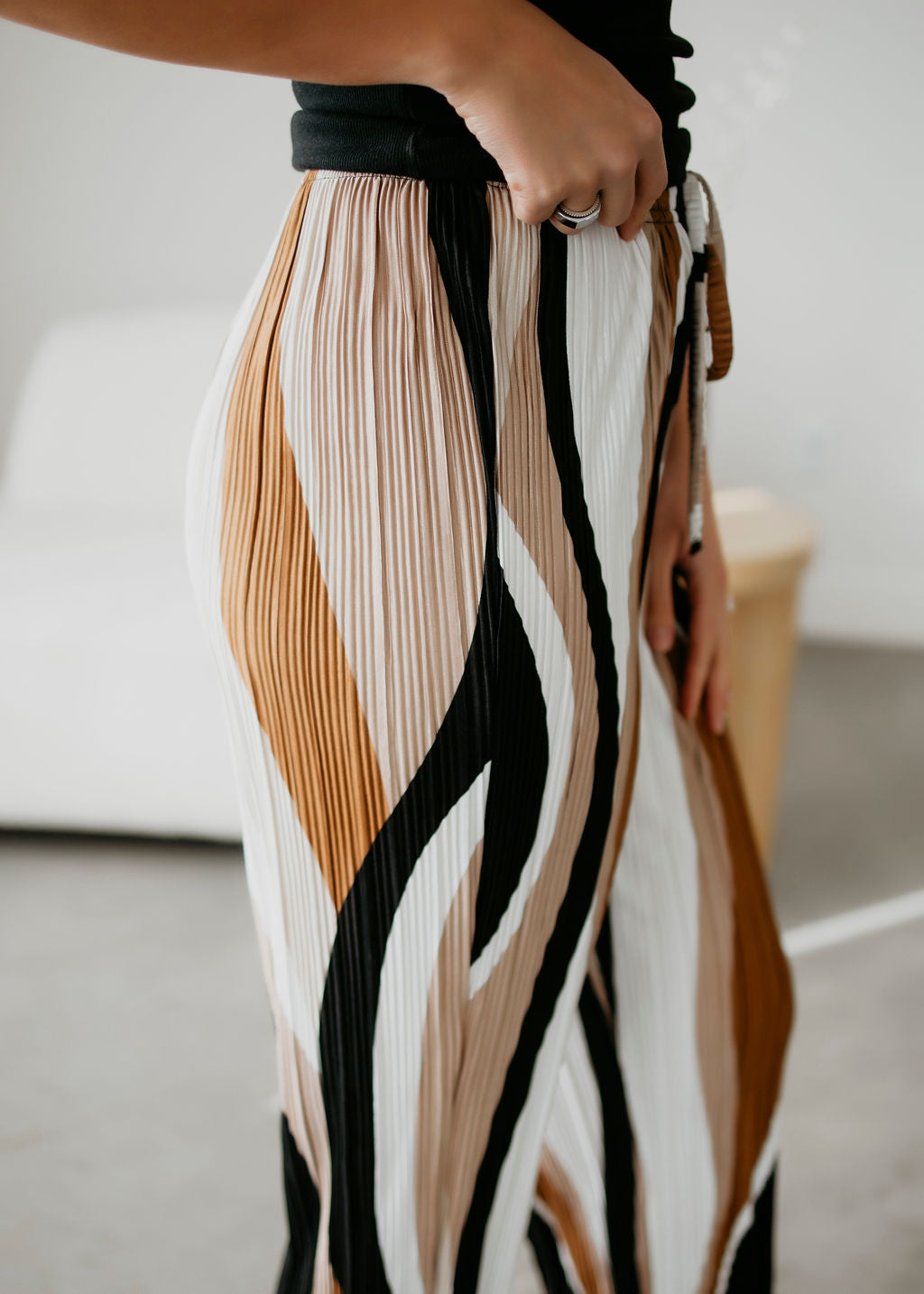 Alexa Pleated Wide Leg Pants