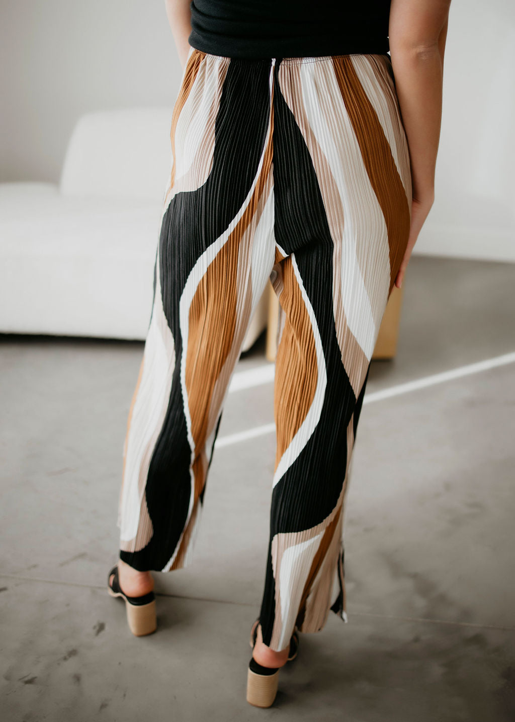 Alexa Pleated Wide Leg Pants