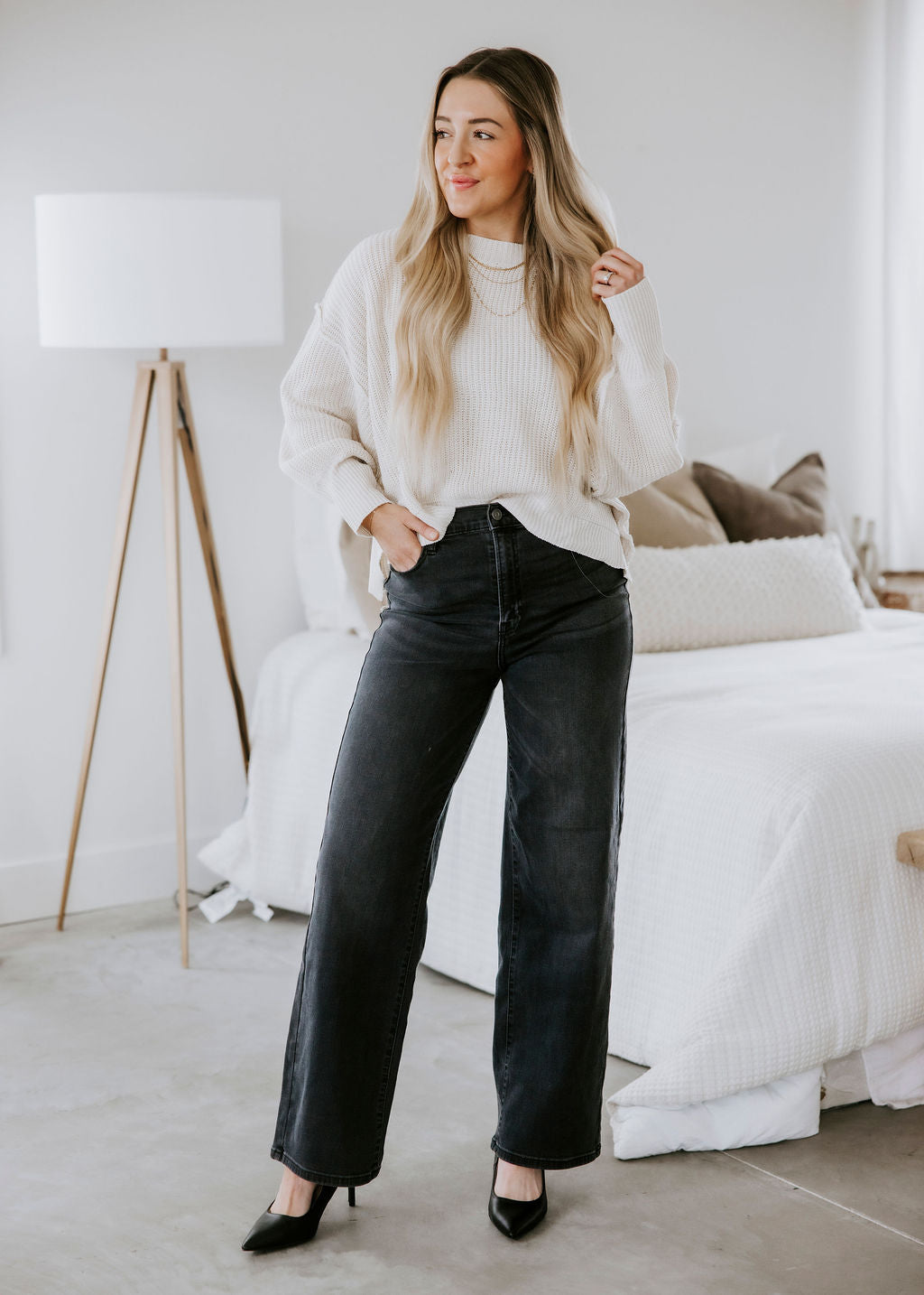 Janson Ribbed Knit Sweater