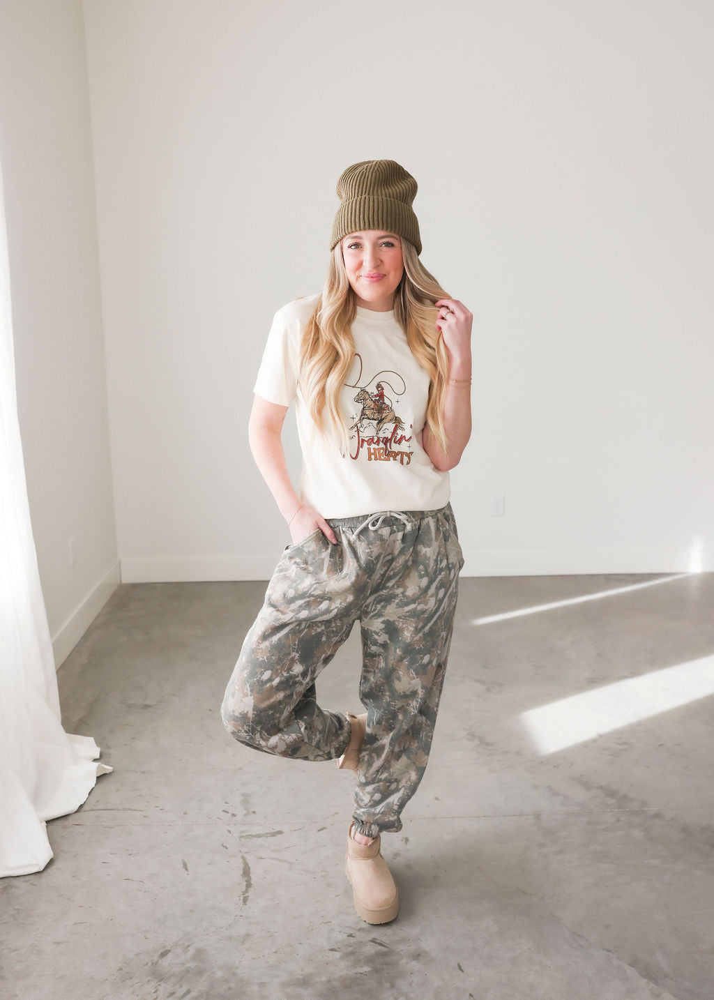 Wranglin' Hearts Graphic Tee