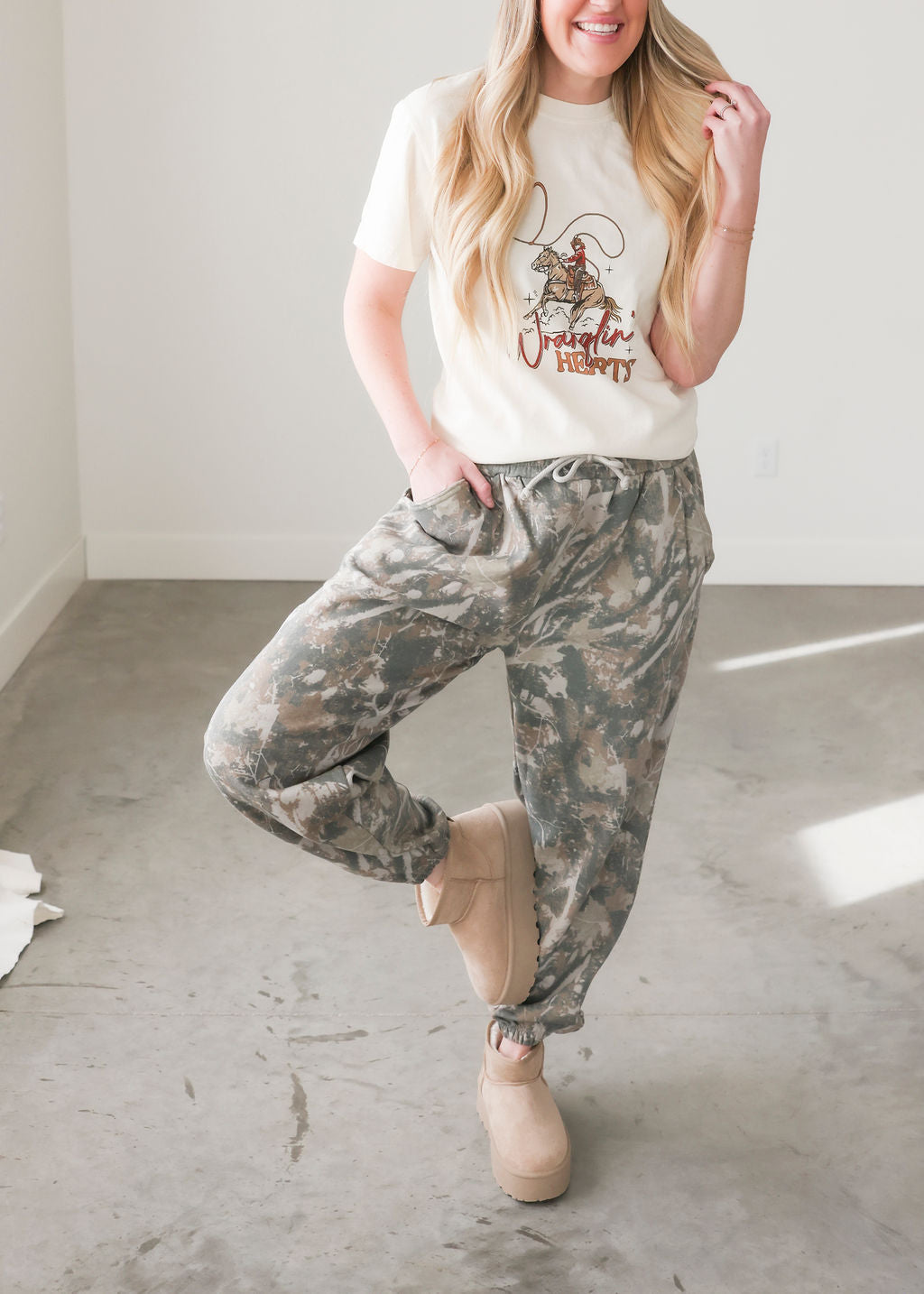 Wranglin' Hearts Graphic Tee