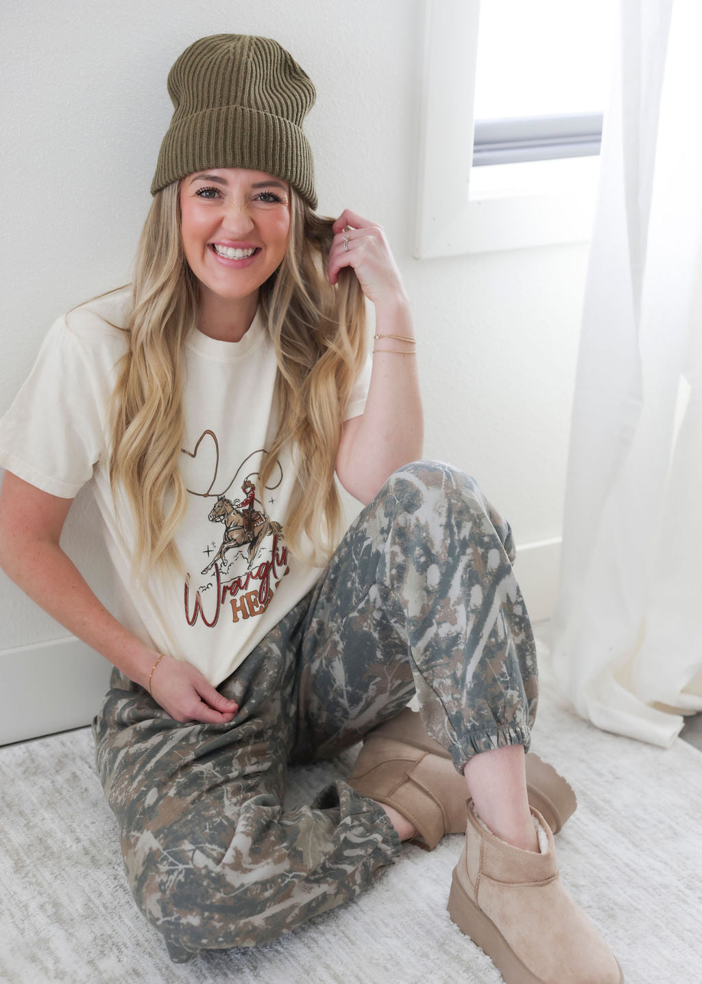 Wranglin' Hearts Graphic Tee