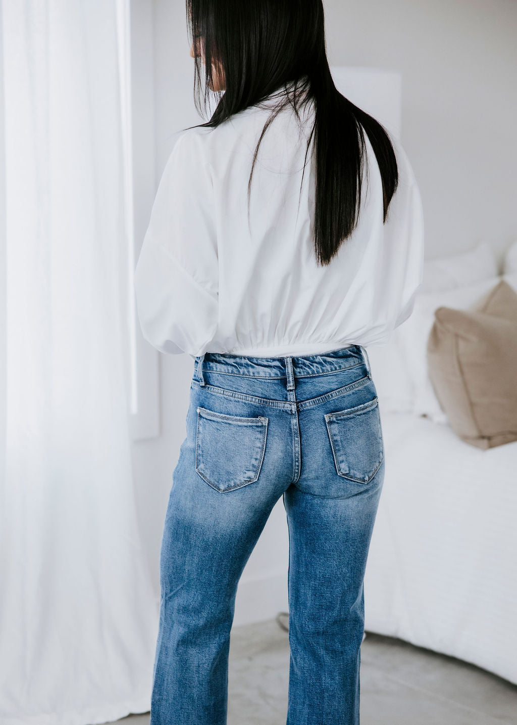 Silvia Collared Bodysuit