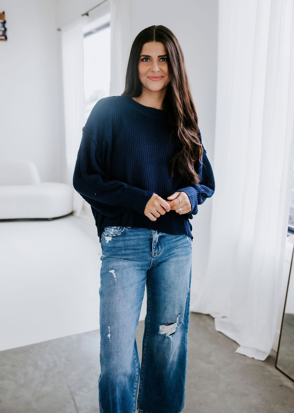 Janson Ribbed Knit Sweater