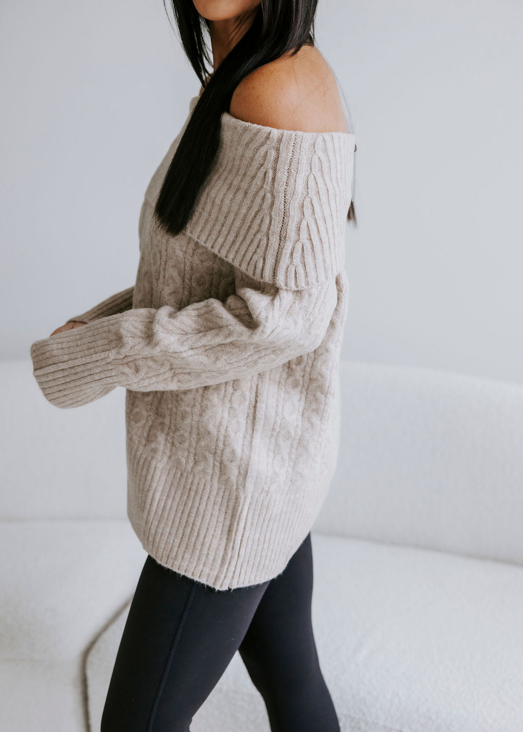 Samantha Off The Shoulder Sweater