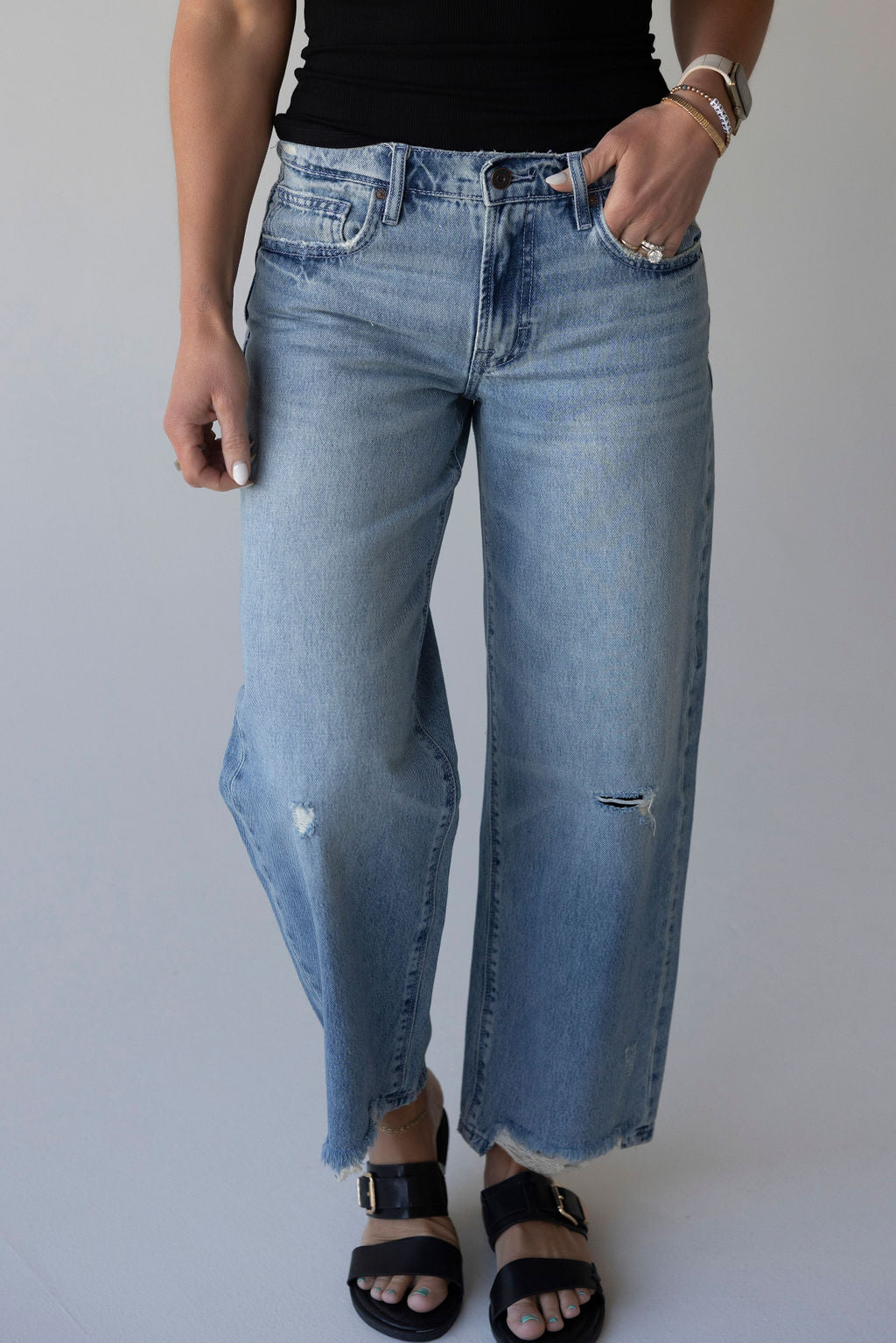 image of Jackey Hidden Baggy Jeans