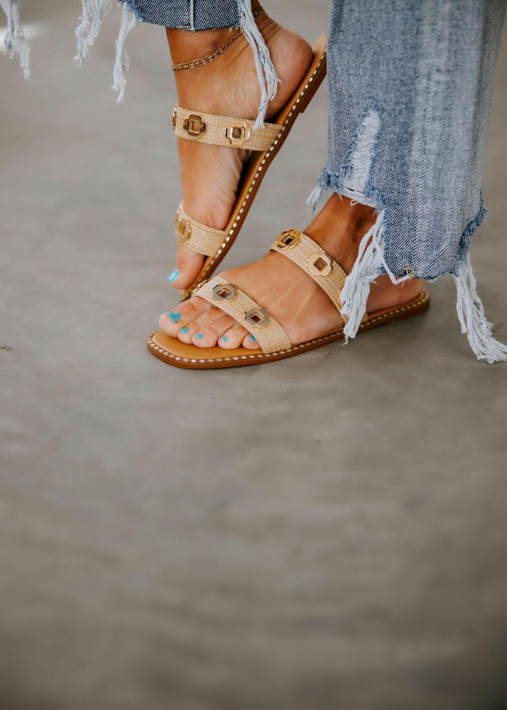 image of Celina Studded Sandals