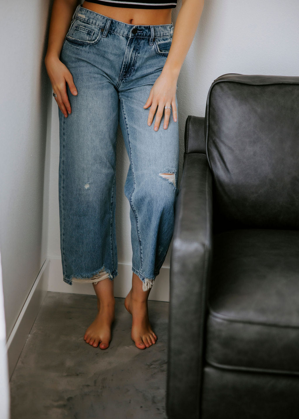 Jackey Hidden Baggy Jeans