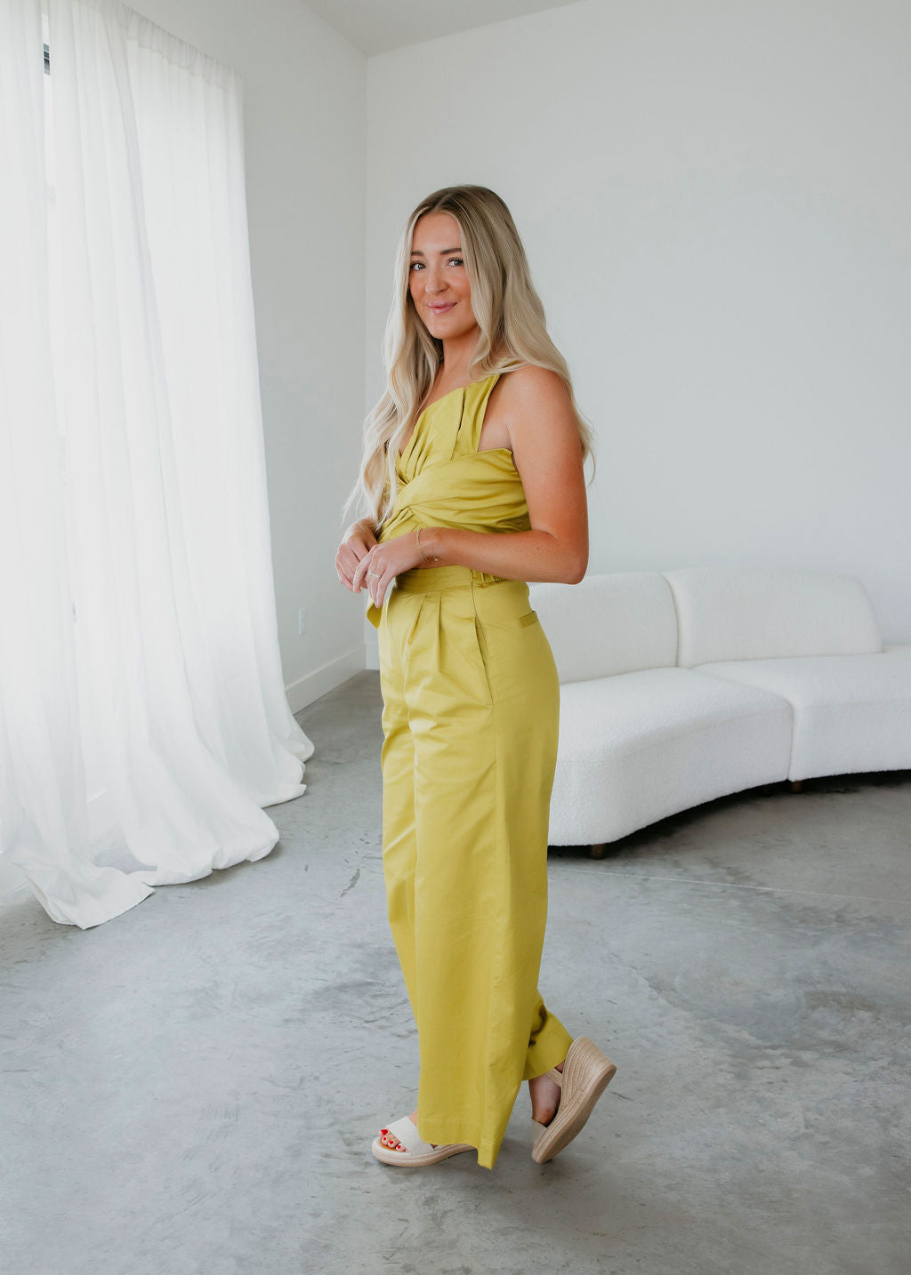 Amaya Pleated Wide Leg Pants