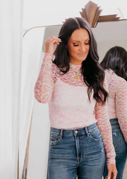 Evani Sheer Top product view